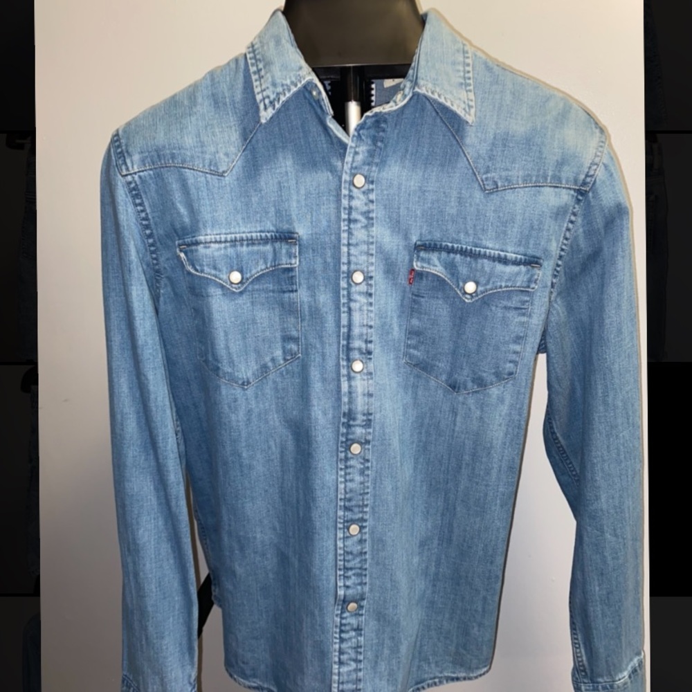 Levi's Button Down Denim Shirt